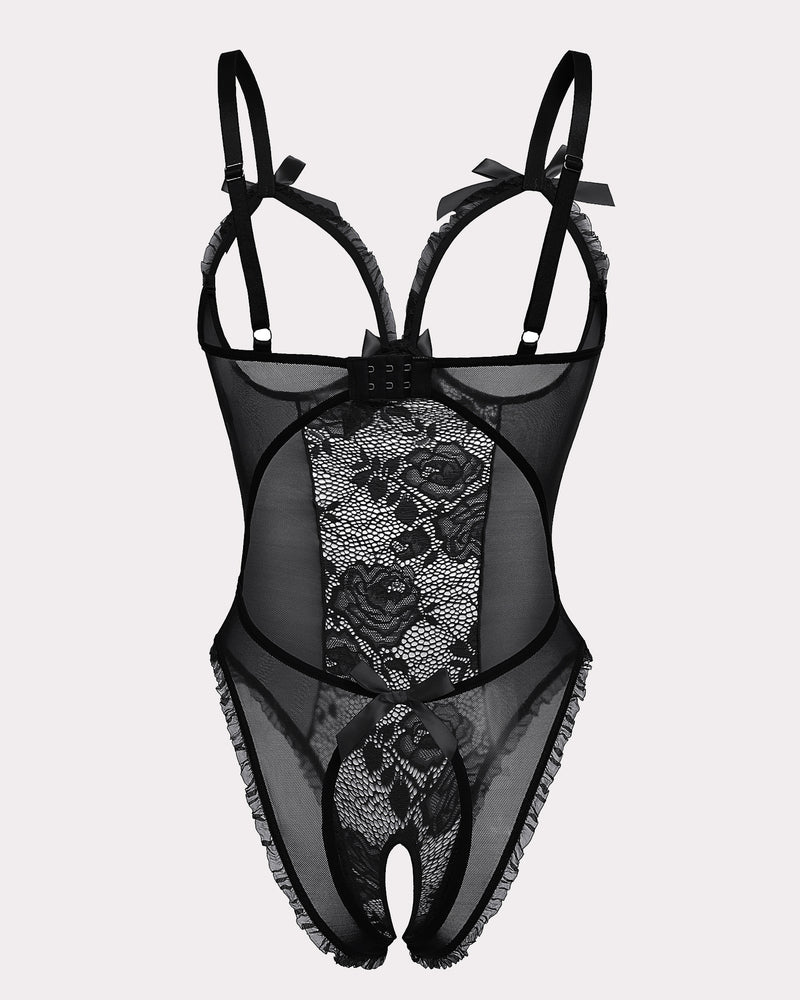 Christmas Lace Mini Bodysuit